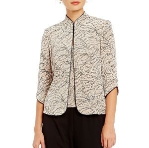 Printed Top and Jacket set